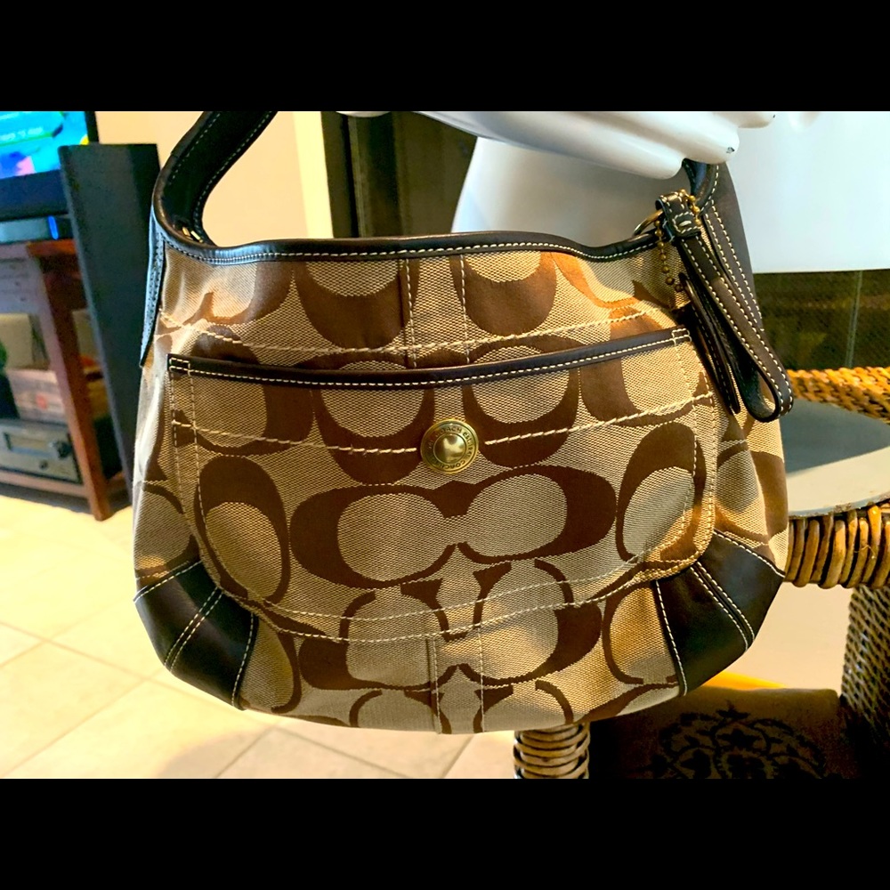 Coach small hobo shoulder bag